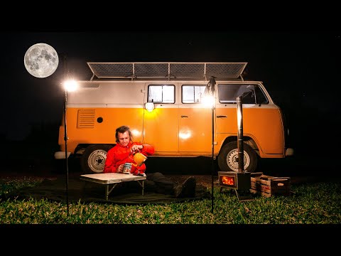 Camping by The Million Dollar View?! Solo Van Camping by a Cliff Edge | ASMR