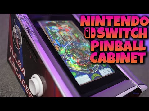 Virtual Pinball Machine - Nintendo Switch Pinball Cabinet From Tulsa Arcades!