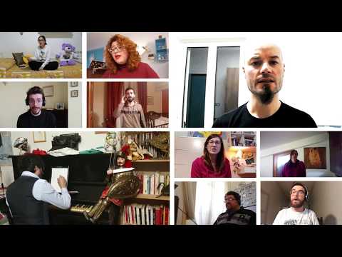 Virtual choir: La cura (F. Battiato) - Coro "Ouverture" (arr. G. Mirabile) spartito in link