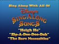 Disney S Sing Along Songs 1987 Promo DVD Quality