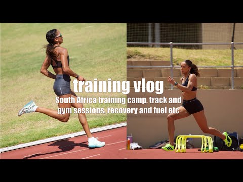 Training vlog: South Africa GB training camp: getting faster again: track and gym sessions and more.