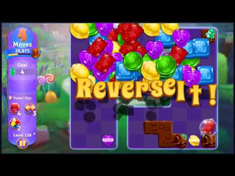 Willy Wonkas Sweet Adventure Level 138 - NO BOOSTERS 🍫 | SKILLGAMING ✔️