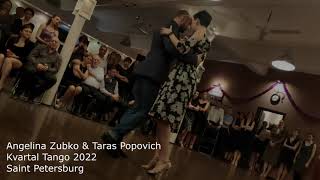 Video thumbnail for Angelina Zubko & Taras Popovich, Milonga. Saint-Petersburg Kvartal Tango 2022