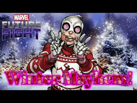 Gwenpool(Holiday Party uni) got amazing treatment. Marvel Future Fight