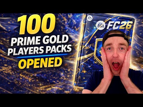I Opened 100 PRIME GOLD Players Packs… Can I HIT My FIRST TOTY?! 😱 | FC 26 RTG