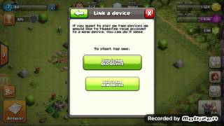 How to Transfer you Coc account to IOS DEVICE
