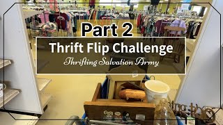 Thrift To Treasure -Thrift Flip Challenge - DIY Home Decor Projects From Goodwill For Profit