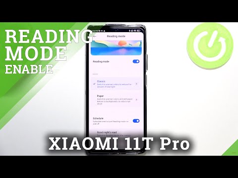How to Activate Eye Comfort Mode in XIAOMI 11T Pro - Turn On Reading Mode