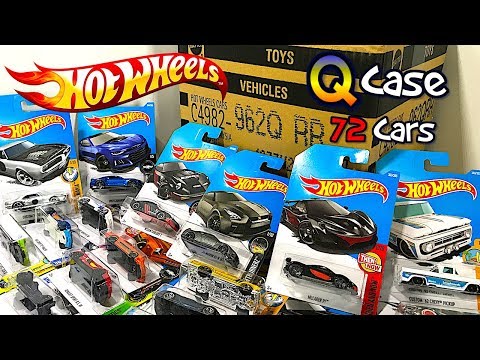 Unboxing Hot Wheels 2017 Q Case 72 Car Assortment!