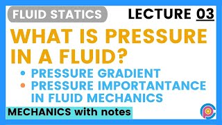 What is pressure in a fluid? | Pressure gradient