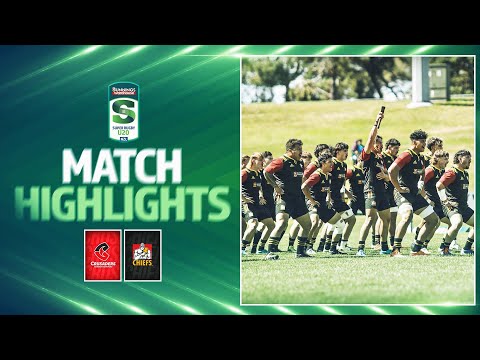 Bunnings Warehouse Super Rugby U20 Highlights: Crusaders v Chiefs (2023)