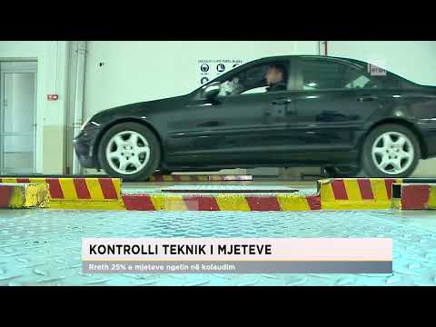 Kontrolli teknik i mjeteve, rreth 25% e mjeteve ngelin në kolaudim