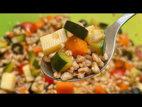 Farro con verdure | Fresca e colorata