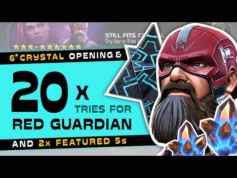 20x Shots at RED GUARDIAN + 6* Crystal + 2x Feature 5 Stars | Marvel Contest of Champions