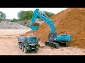 FANTASTIC RC TRUCKS RC MACHINES IN ACTION RC EXCAVATOR RC DOZER RC WHEEL LOADER RC KABOLITE K350