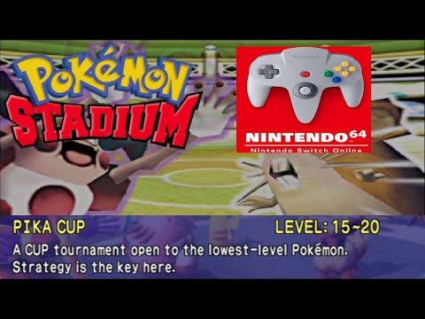 Pokemon Stadium (Switch) - PIKA CUP Gameplay