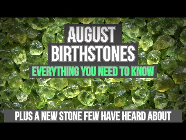 Exploring August Birthstones: The Allure of Peridot and Spinel | Magica