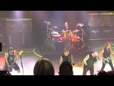Metallica with Rob Halford at Revolver Golden Gods Awards "Rapid Fire"