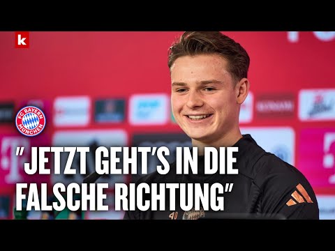 Lacher bei Urbig-Vorstellung: "Hat der Trainer was gesagt?" | FC Bayern München