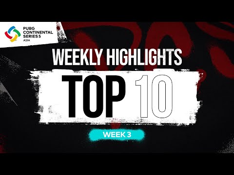 [PUBG_TW] PCS5 ASIA Week 3 Top 10 Highlights