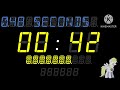 1 Minute Countdown Timer With Music Display Messages And Layer Count