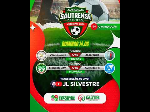 Campeonato Municipal de Salitre 2026 | QUARTAS DE FINAL