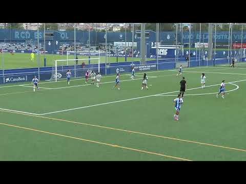 Resum RCD Espanyol - CD Sant Gabriel. Preferent Juvenil Femení temp 25-26