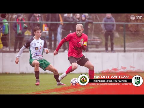 SKRÓT MECZU: PODLESIANKA KATOWICE - ROW 1964 RYBNIK
