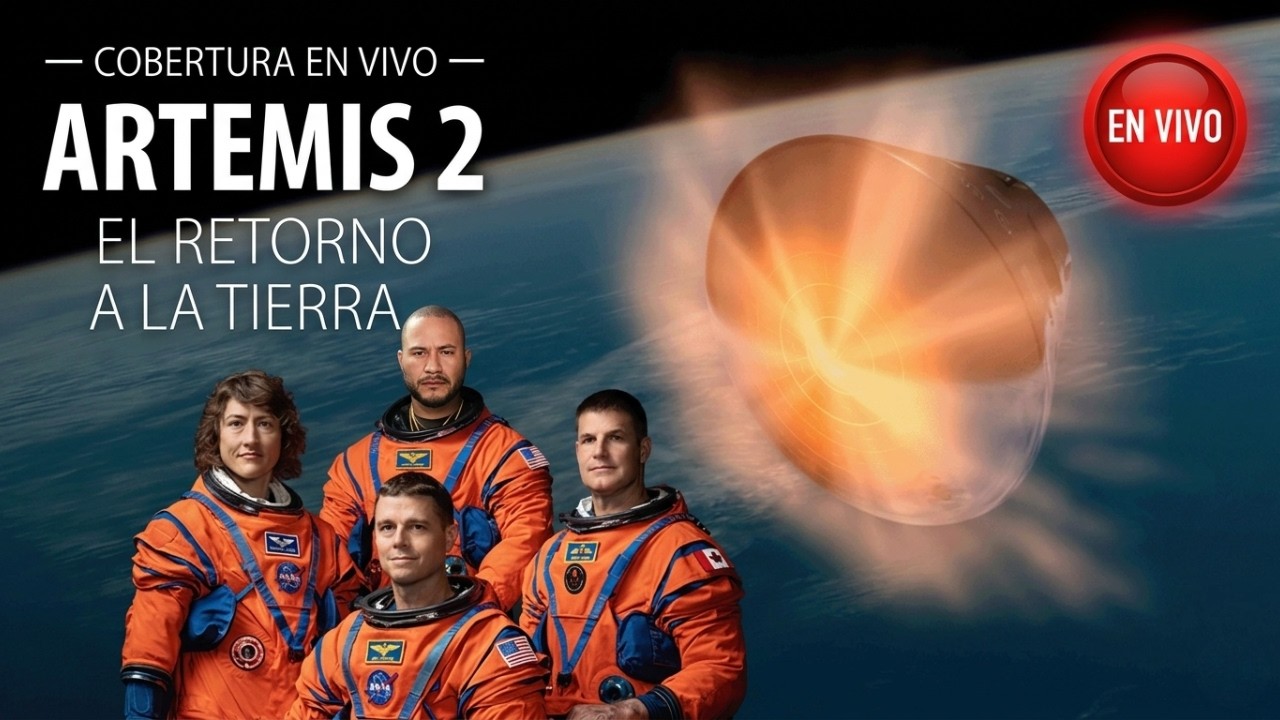 VEAMOS ARTEMIS 2 REGRESANDO AL PLANETA!!!
