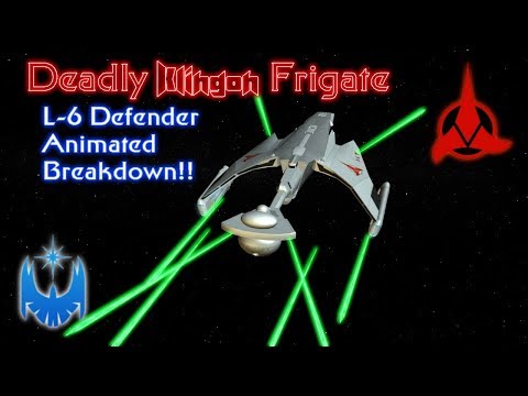 Most Dangerous Classic Klingon Frigate! The L6 Defender Class!!