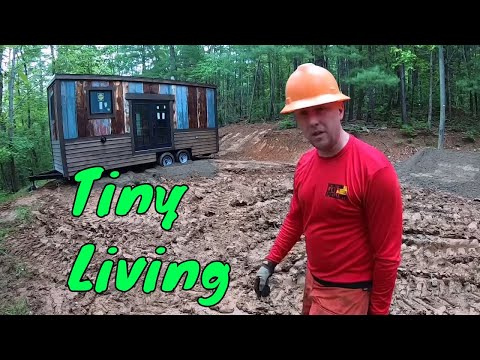How To Grade With An Excavator-Tips and Tricks-Grading For Tiny House