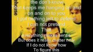 lifehouse unknown lyrics