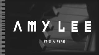 Amy Lee - It&#39;s A Fire (Portishead Cover) - Piano Instrumental