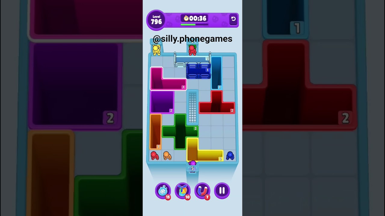 Drop Away Level 796 Walkthrough Solution