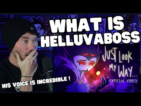 Metal Vocalist First Time Reaction - JUST LOOK MY WAY -(OFFICIAL MUSIC VIDEO) - HELLUVA BOSS