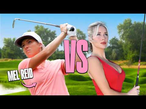 Golfer Paige Spiranac Hits The Course With LPGA Winner Mel Reid
