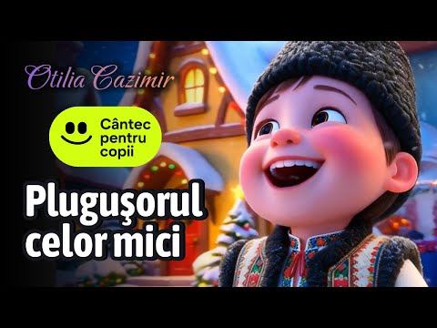 Plugușorul celor mici - Colind pentru copii | Desene animate | Poezie de Otilia Cazimir
