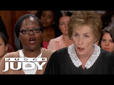 Judge Judy Asks, “Is There Something Wrong With You?”