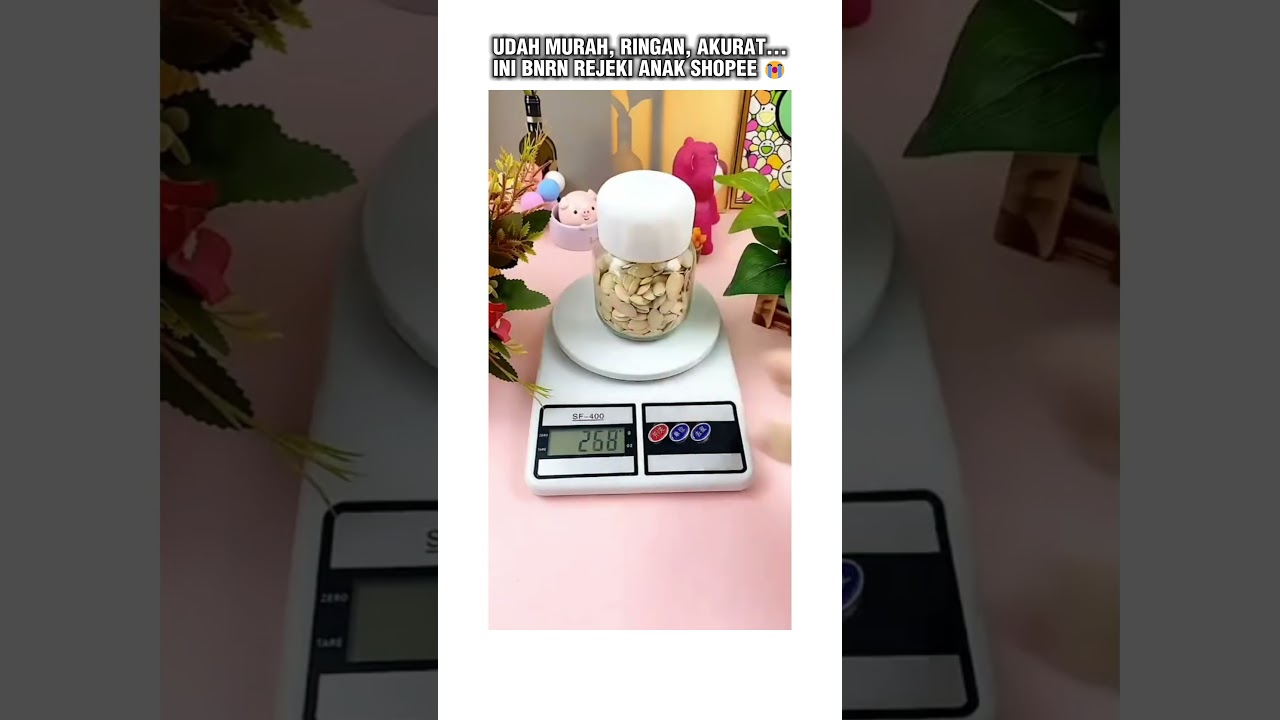 Timbangan Digital Murah Tapi Akurat! Bisa Buat Masak & Jualan | Barang Berguna dari Shopee