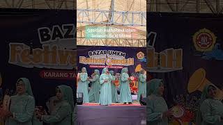 Download lagu QASIDAH ASSHOIBBUL ISLAM SALAMIM BA,ID FESTIVAL QASIDAH REBANA PELANTIKAN KARANGTARUNA BEKASI UTARA mp3