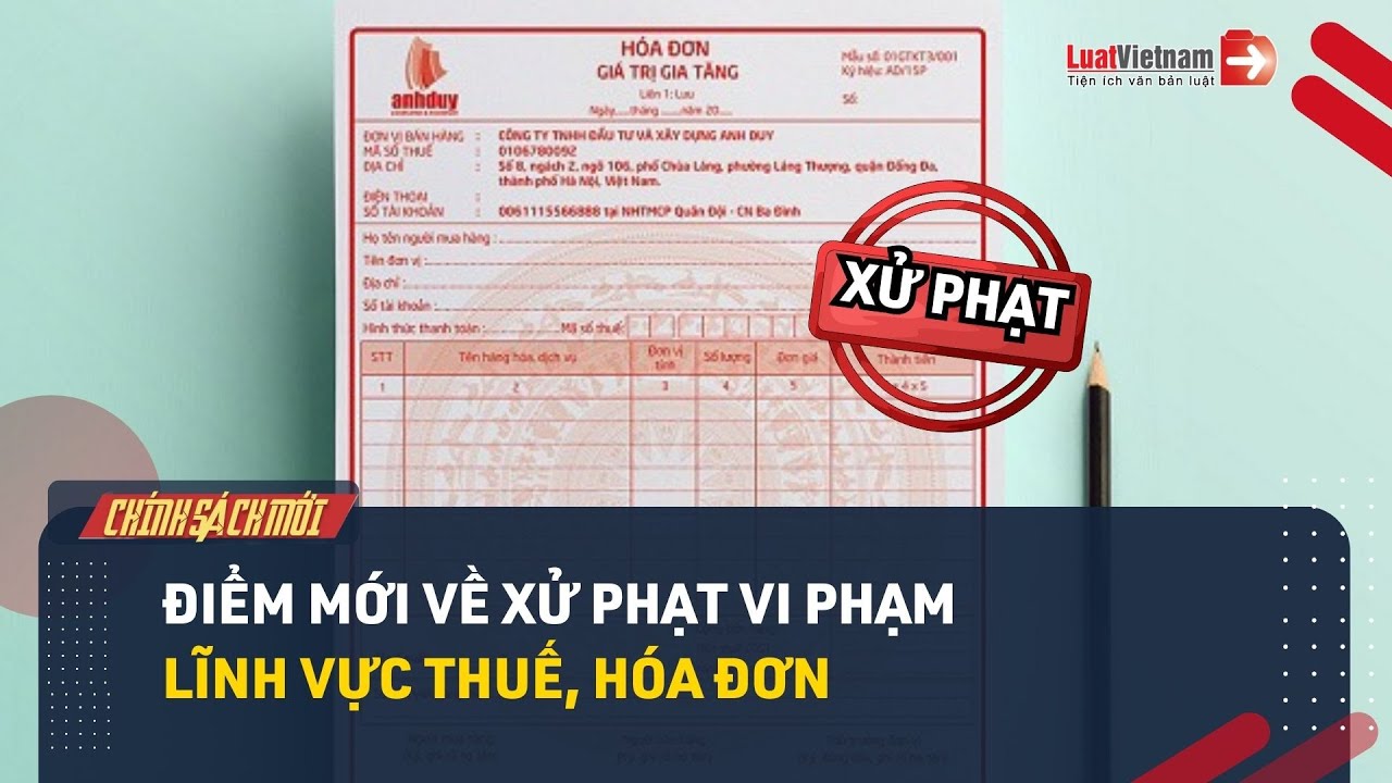 Nghị định 310/2025: Doanh nghiệp cần lưu ý gì về xử phạt vi phạm thuế, hoá đơn?