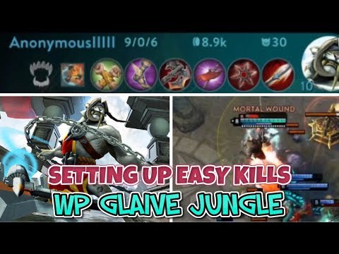 SETTING UP EASY KILLS WP GLAIVE JUNGLE - VAINGLORY 5V5 RANKED