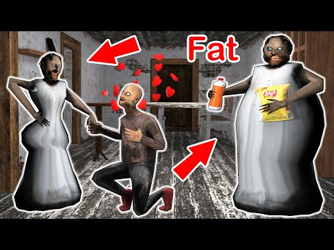 Fat Granny vs Beautiful Granny vs Grandpa vs Love - funny horror animation (p.291)