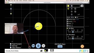 PhET Gravity & Orbits