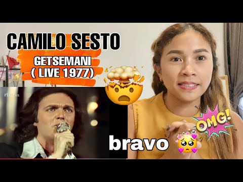 CAMILO SESTO - GETSEMANI (Live1977) | REACTION
