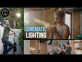 How to light an INTERIOR SCENE - Day & Night - CINEMATIC LIGHTING with NANLITE FORZA 720B