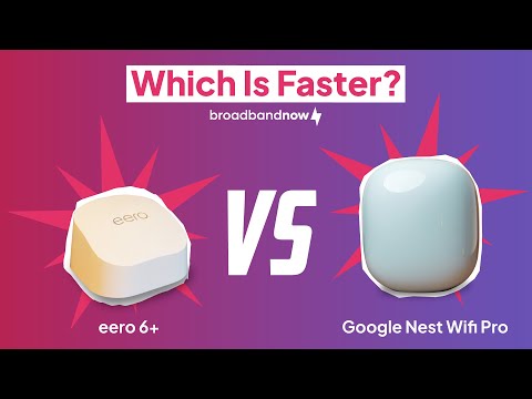 Wifi Router Mesh System Shootout: eero 6+ vs. Google Nest Wifi Pro