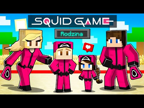 MINECRAFT, ale RODZINA SQUID GAME!