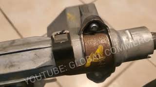 Toyota Camry B2288 steering column lock diag, repair, programming AUTEL IM608 PART 1