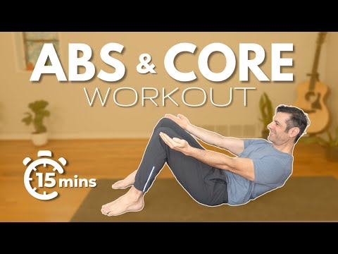15 Minute Morning Yoga Core Workout (slow and controlled)